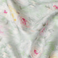 Sage Green Cotton Satin Fabric 110cm