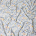 Powder Blue Cotton Satin Fabric 110cm