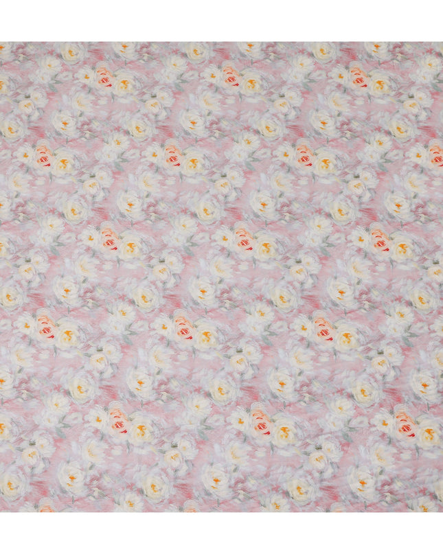 Blush Pink Cotton Satin Fabric 110cm