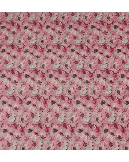 Rose Pink Cotton Satin Fabric 110cm