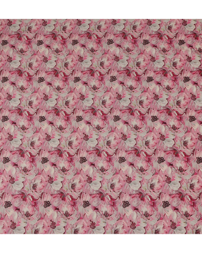 Rose Pink Cotton Satin Fabric 110cm