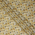 Golden Mustard Cotton Satin Fabric 110cm