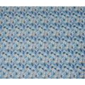 Sky Blue Cotton Satin Fabric 110cm