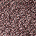 Taupe Mauve Cotton Satin Fabric 110cm