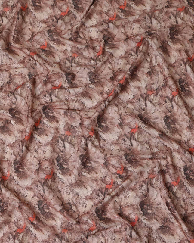 Dusty Rose Cotton Satin Fabric 110cm