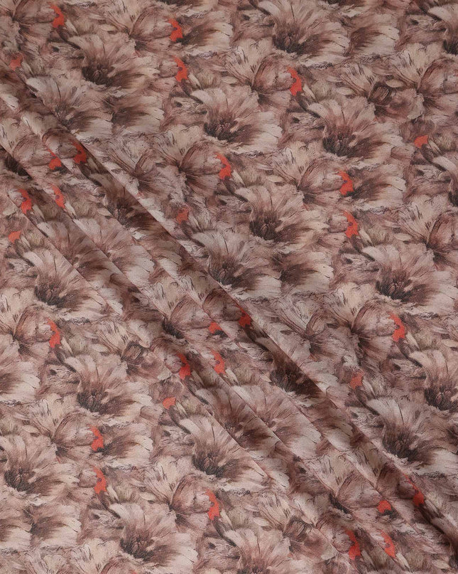 Dusty Rose Cotton Satin Fabric 110cm