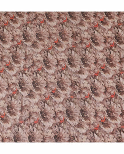 Dusty Rose Cotton Satin Fabric 110cm