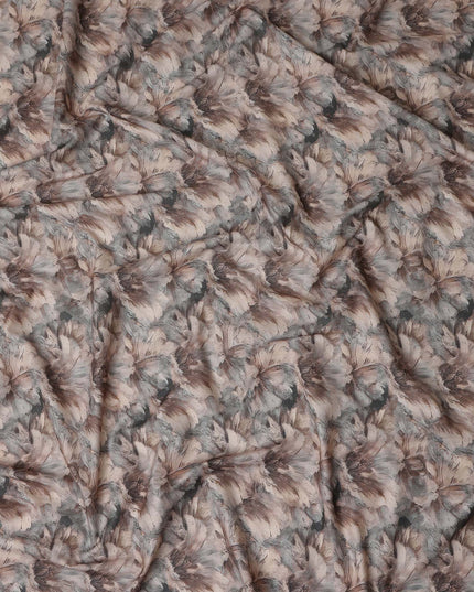 Blush Taupe Cotton Satin Fabric 110cm