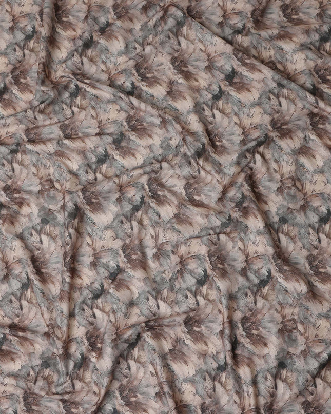 Blush Taupe Cotton Satin Fabric 110cm