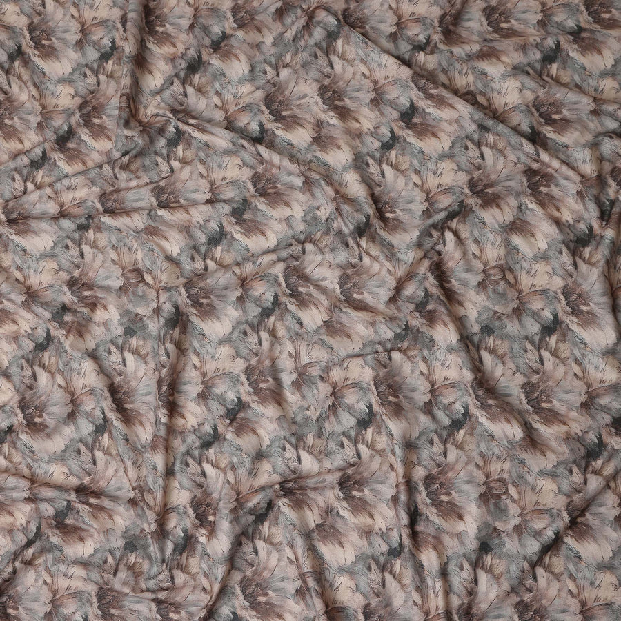 Blush Taupe Cotton Satin Fabric 110cm