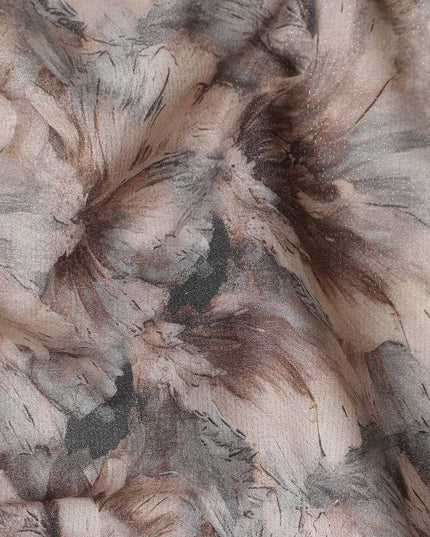 Blush Taupe Cotton Satin Fabric 110cm