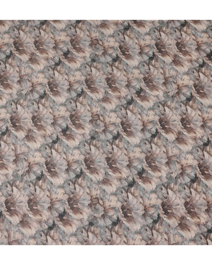 Blush Taupe Cotton Satin Fabric 110cm