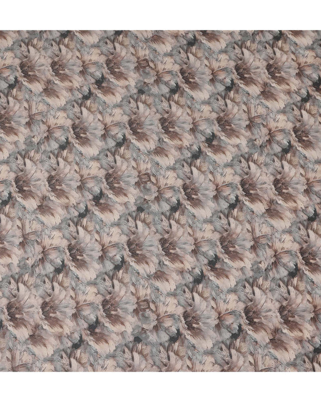 Blush Taupe Cotton Satin Fabric 110cm