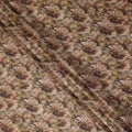 Warm Tan Cotton Satin Fabric 110cm