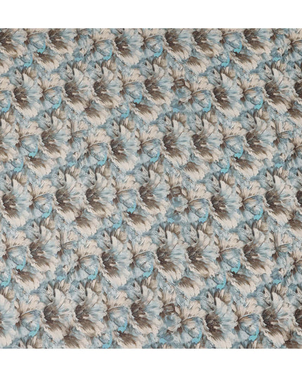 Ivory Beige Cotton Satin Fabric 110cm