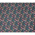 Indigo Navy Cotton Satin Fabric 110cm
