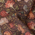 Chocolate Brown Cotton Satin Fabric 110cm