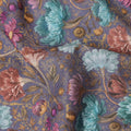 Lavender Grey Cotton Satin Fabric 110cm