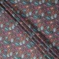 Lavender Grey Cotton Satin Fabric 110cm