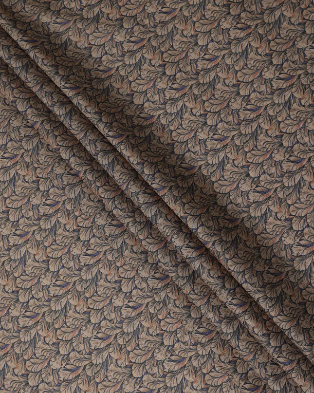 Taupe Beige Cotton Satin Fabric 110cm