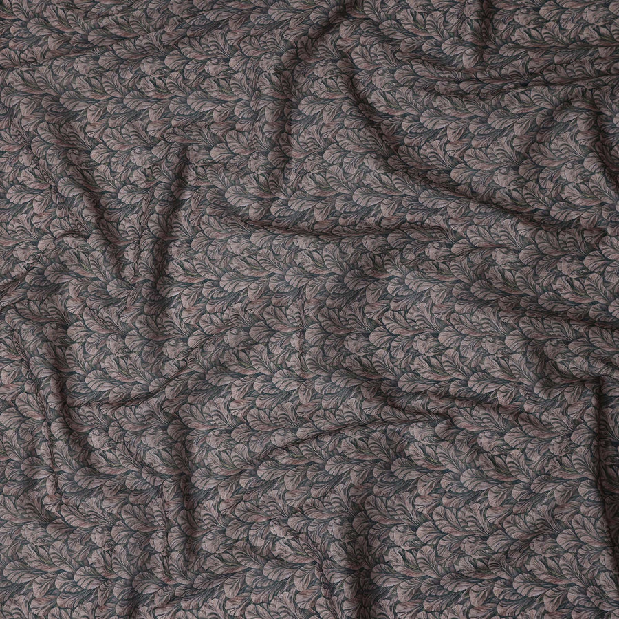 Mauve Grey Cotton Satin Fabric 110cm