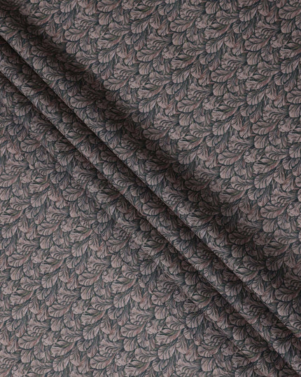 Mauve Grey Cotton Satin Fabric 110cm