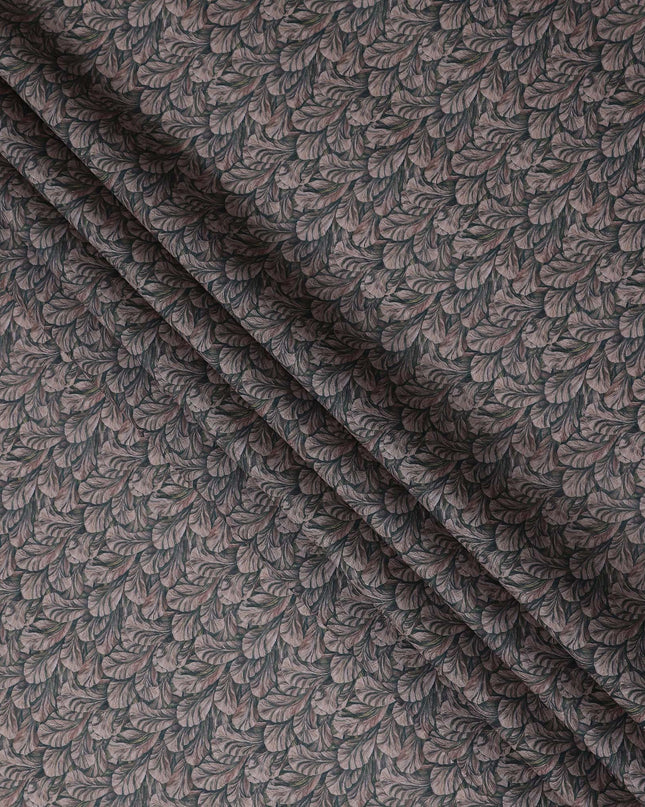 Mauve Grey Cotton Satin Fabric 110cm