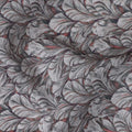Silver Grey Cotton Satin Fabric 110cm