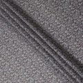 Silver Grey Cotton Satin Fabric 110cm
