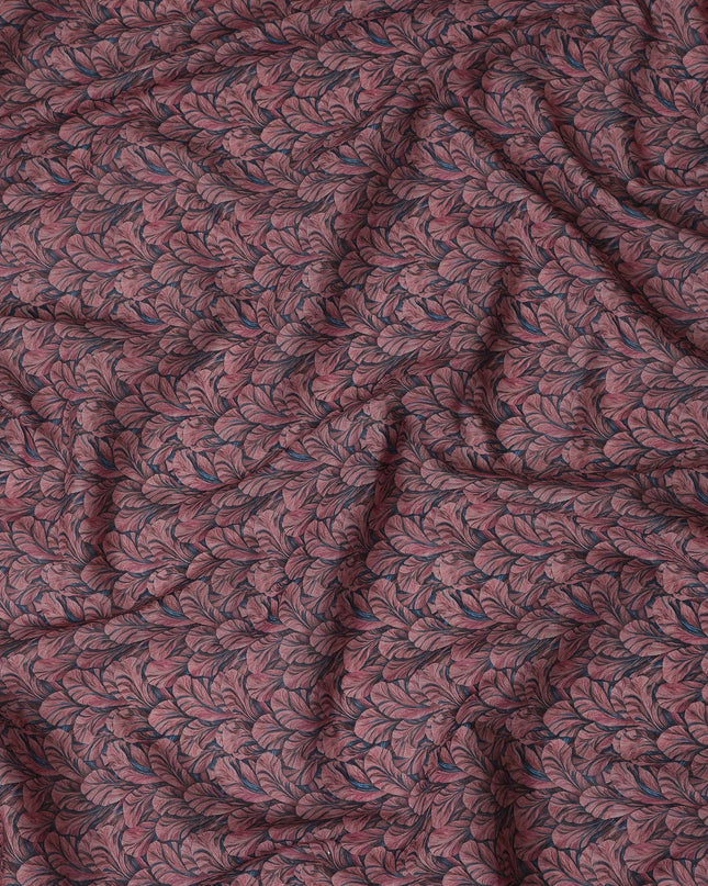 Mauve Rose Cotton Satin Fabric 110cm
