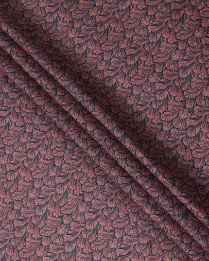 Mauve Rose Cotton Satin Fabric 110cm