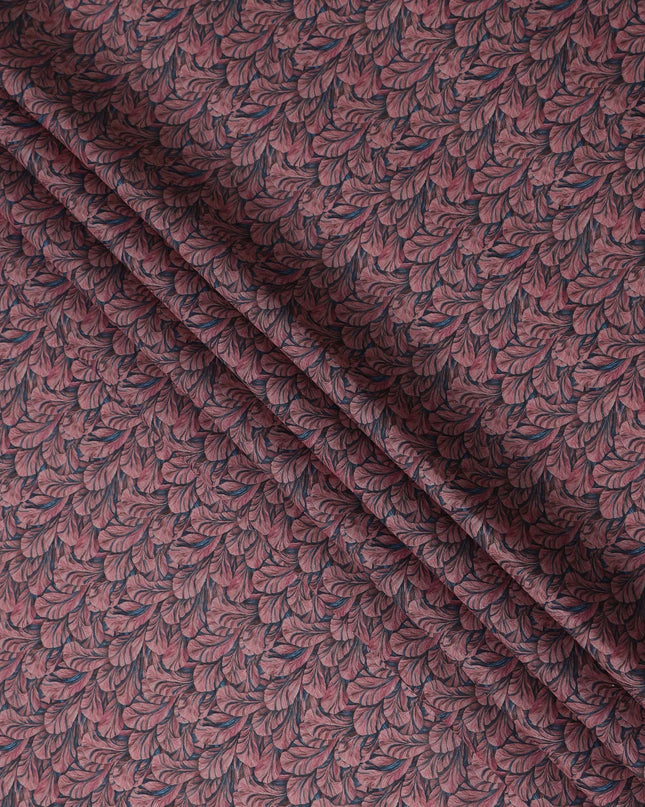 Mauve Rose Cotton Satin Fabric 110cm