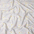 Lilac Grey Cotton Satin Fabric 110cm