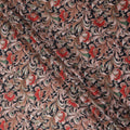 Navy Charcoal Cotton Lawn Printed Fabric 110cm