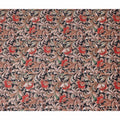 Navy Charcoal Cotton Lawn Printed Fabric 110cm