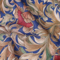 Royal Blue Cotton Lawn Printed Fabric 110cm