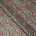 Deep Teal Cotton Lawn Printed Fabric 110cm