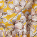 Mustard Gold Cotton Satin Fabric 110cm