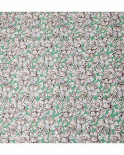 Mint Sage Cotton Satin Fabric 110cm