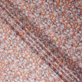 Coral Peach Cotton Satin Fabric 110cm