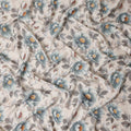 Cream Ivory Synthetic Satin Fabric 110cm
