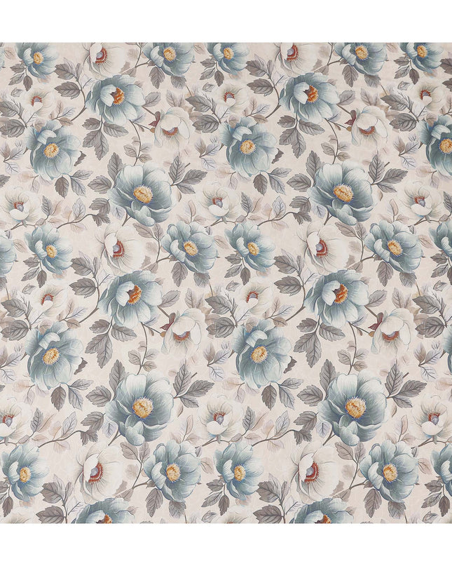 Cream Ivory Synthetic Satin Fabric 110cm