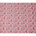 Rose Coral Synthetic Satin Fabric 110cm