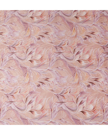 Salmon Peach Cotton Satin Fabric 110cm