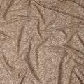 Sandy Tan Cotton Lawn Printed Fabric 110cm