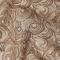 Sandy Tan Cotton Lawn Printed Fabric 110cm