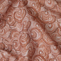 Terracotta Rust Cotton Lawn Printed Fabric 110cm
