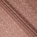Terracotta Rust Cotton Lawn Printed Fabric 110cm