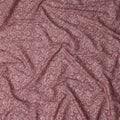 Dusty Mauve Cotton Lawn Printed Fabric 110cm