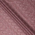 Dusty Mauve Cotton Lawn Printed Fabric 110cm